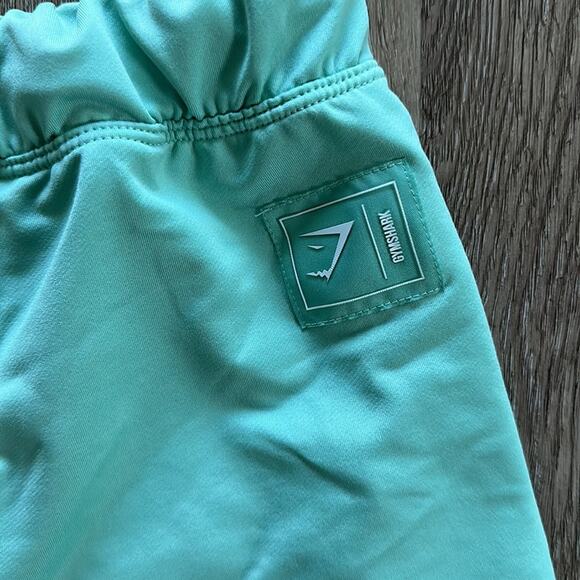 Gymshark Recess Mint Green High Rise Snap Shorts Size M 3” Inseam - Picture 7 of 7